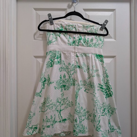 Lilly Pulitzer Amberly Dress in Spring Fever Toile size 6 ( Medium) - Picture 3 of 3